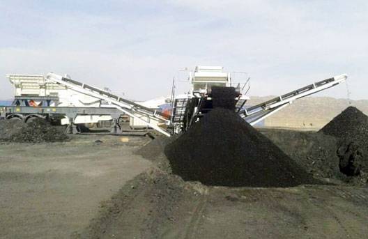 160t/h coal crushing and screening project
