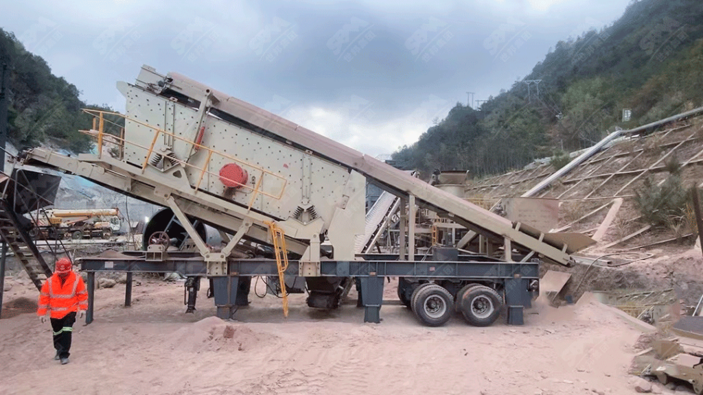 200t/h lithium mica ore crushing system in China