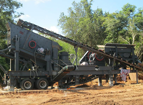 Hard material construction aggregate Production Crushing line