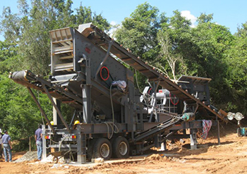 construction aggregate Production Crushing line