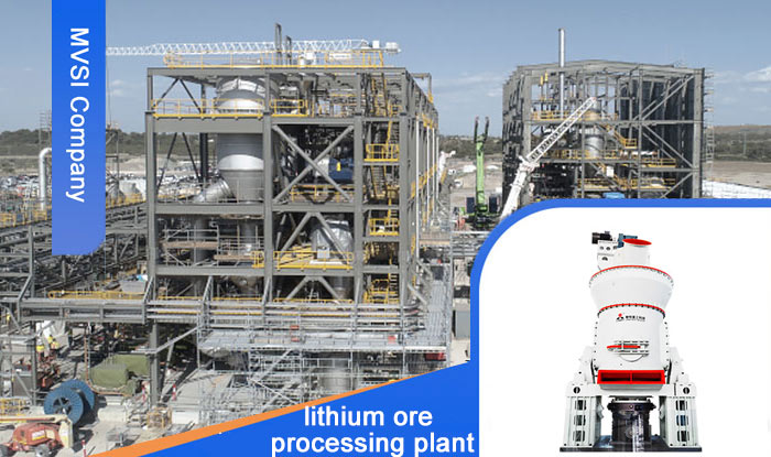 Hard rock lithium mining process to produce lithium carbonate with vertical mill?