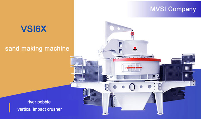 How to select river pebble stone sand making machine with vertical impact crusher
