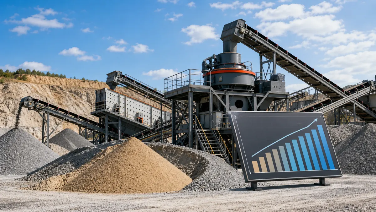 VSI Crusher Capacity Guide: 50 TPH to 500 TPH Sand Production
