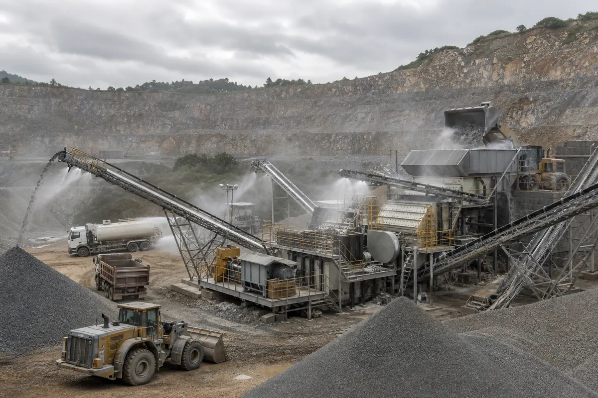How to Reduce Dust in a Stone Crusher Plant