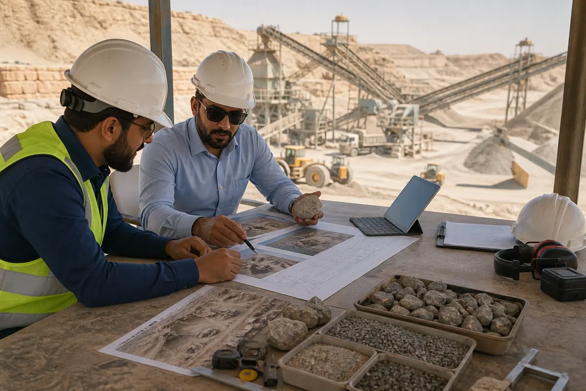 Saudi Arabia crusher plant quotation checklist with rock samples site photos target sizes capacity power plan and budget for quarry buyers