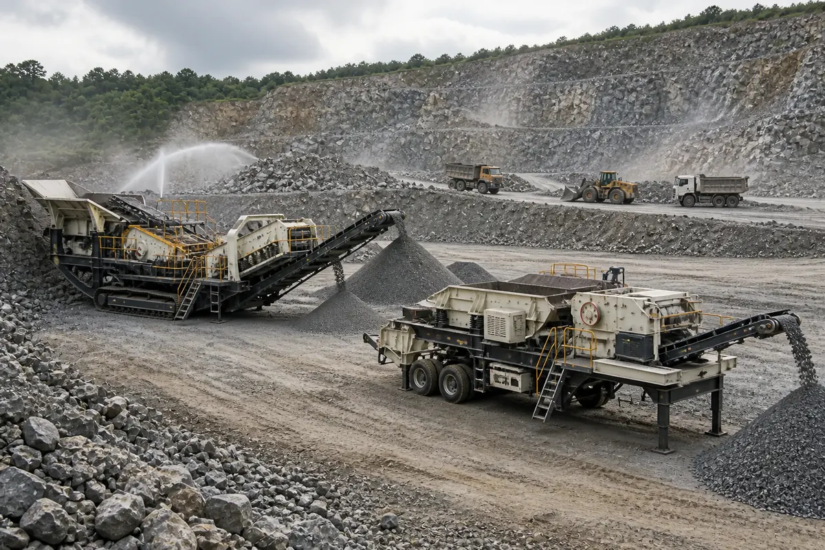 Track-Mounted vs Tire-Mounted Mobile Crusher: Pros and Cons