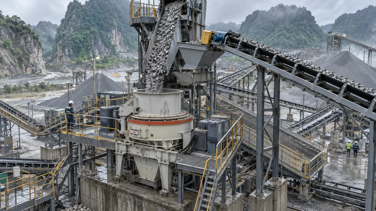 VSI Crusher Cascade Feed: How to Set Bypass Ratio for Sand Shape, Capacity, and Wear